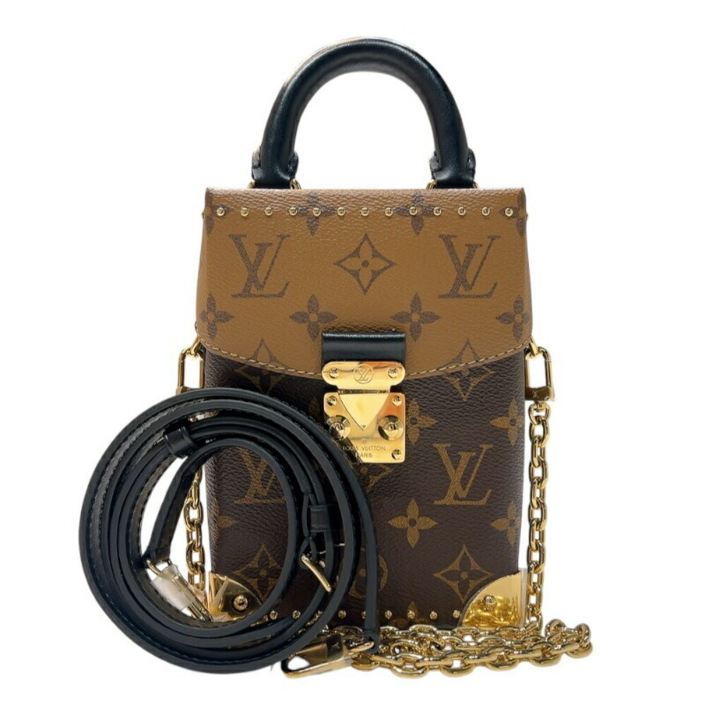 Louis Vuitton Camera Box Shoulder Bag Monogram Reverse